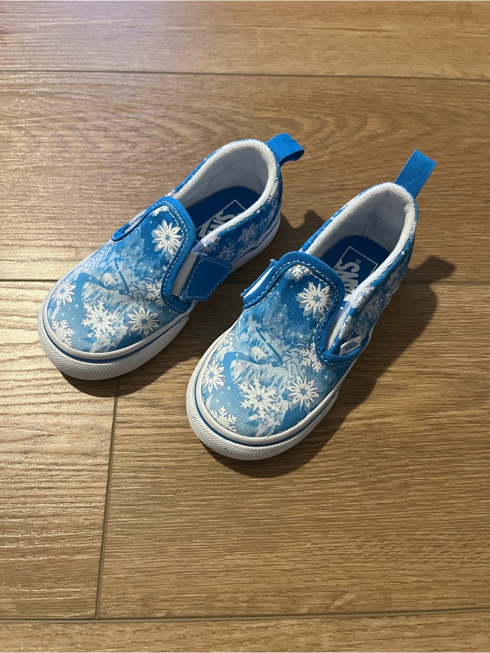 Vans Kids Size 7.5 “Frozen” Slip-On Sneakers
